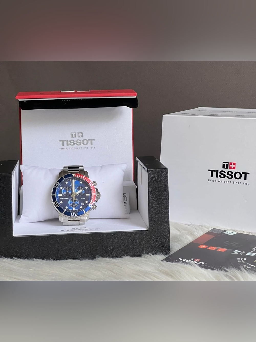 T120.417.11.041.03 - Tissot Men’s Seastar 1000 Quartz Chronograph Watch - Picture 11 of 12